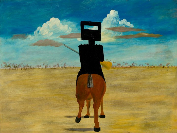 Nolan: Origins reunites all 27 Ned Kelly paintings at the Art Gallery of NSW
