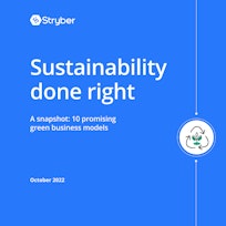 Sustainability report cover