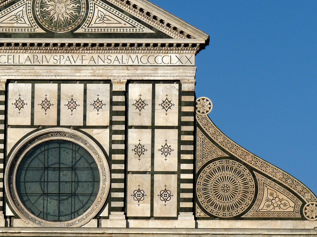 The facade of Santa Maria Novella | Santa Maria Novella