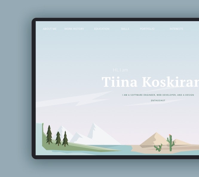 This site header section