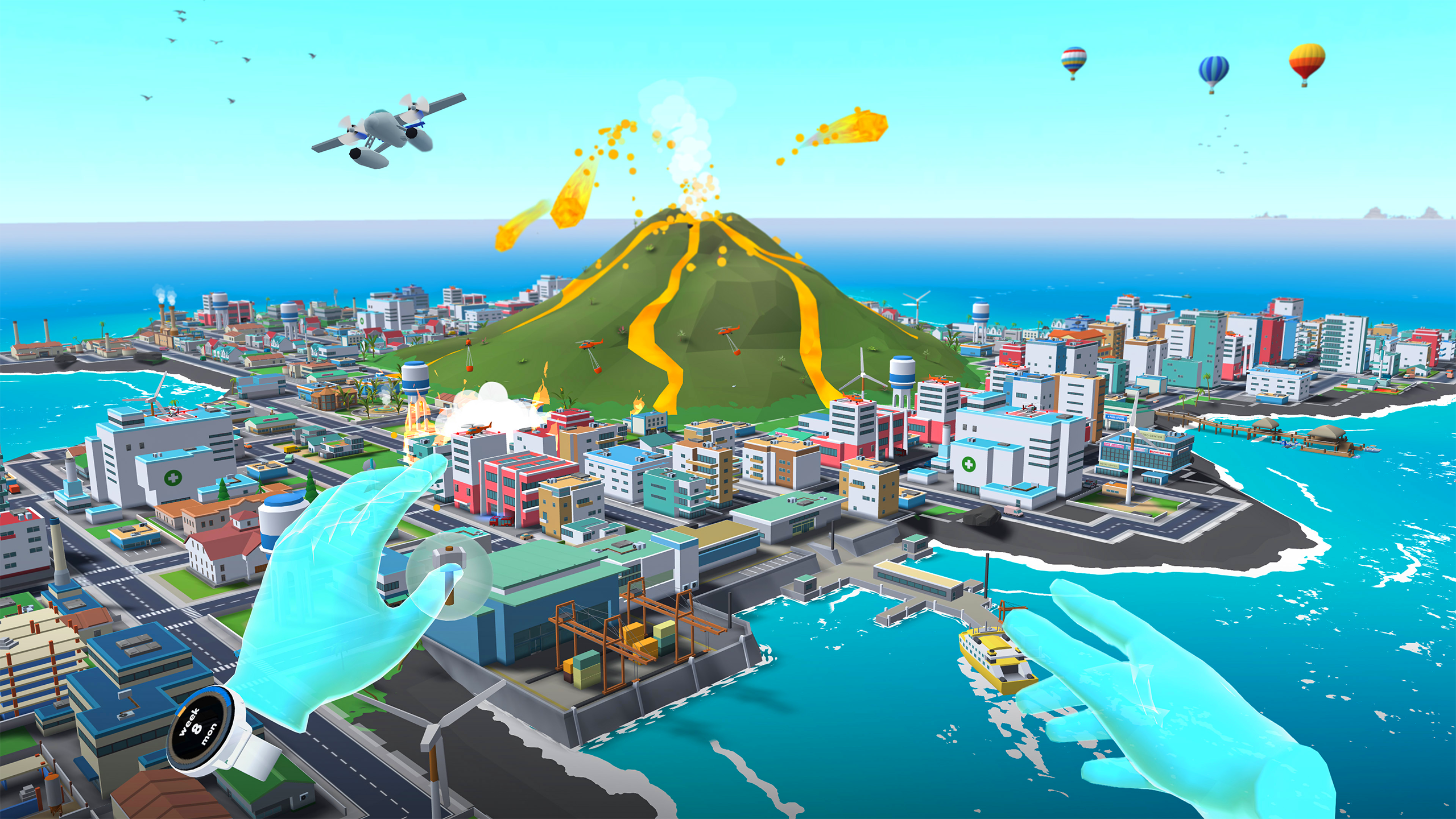 Gameplay city. Little Cities VR. Виртуальные игры 2022. Cities VR Oculus. City z VR игра.