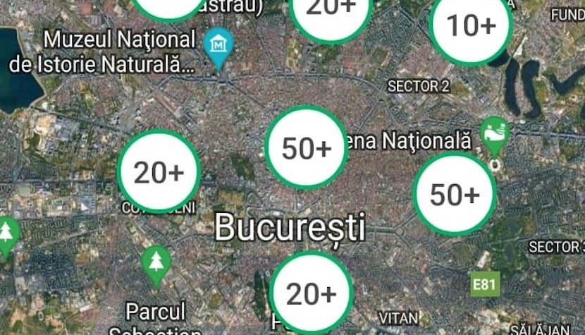 Geocache-uri din București
