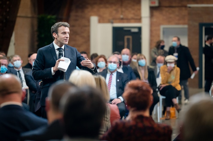 Emmanuel Macron, alegeri Franța 2022