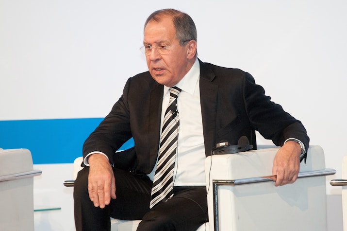 Ministrul rus de externe, Serghei Lavrov