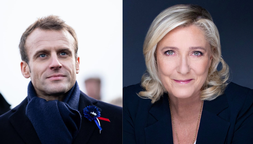 Macron câștigă dezbaterea politică televizată în fața lui Marine Le Pen Emmanuel Macron | Marine Le Pen