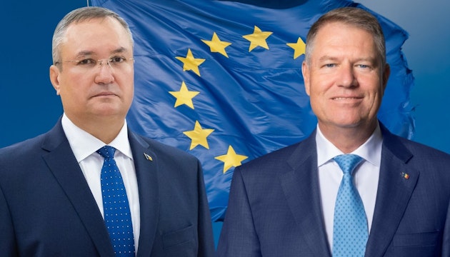 Premierul Nicolae Ciucă și Președintele Klaus Iohannis.