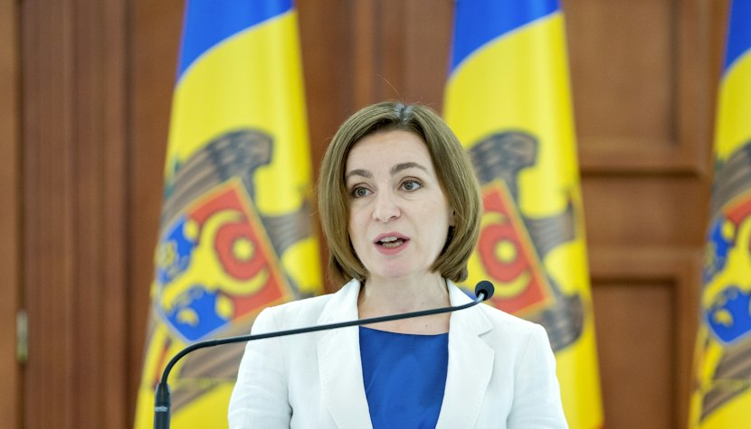 Maia Sandu, președintele Republicii Moldova. maia sandu