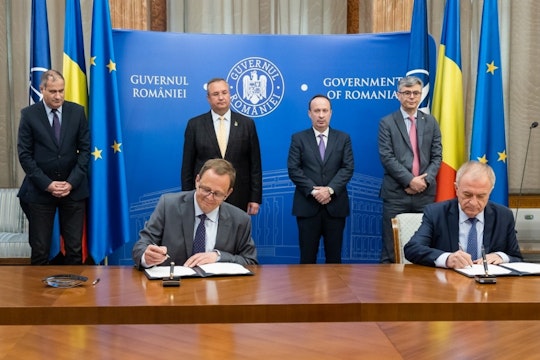 Semnarea acordului Transgaz