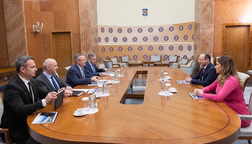 Nicolae Ciucă, reuniune la Palatul Victoria Reuniune Guvernul României