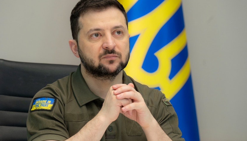 Președintele Volodimir Zelenski, eroul Ucrainei și al lumii întregi. Președintele Volodimir Zelenski