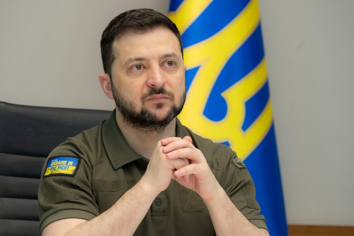 Președintele Volodimir Zelenski