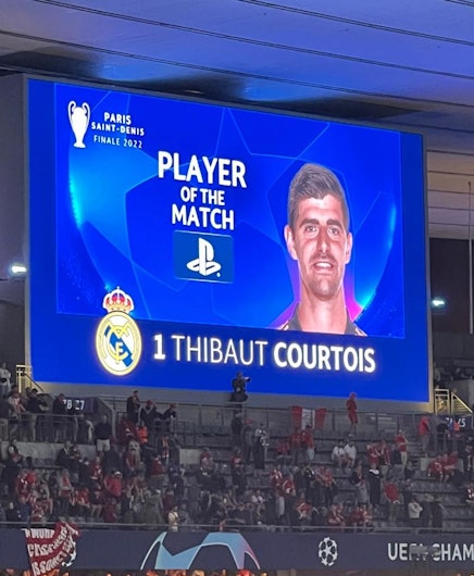 Thibaut Courtois, pe ecran