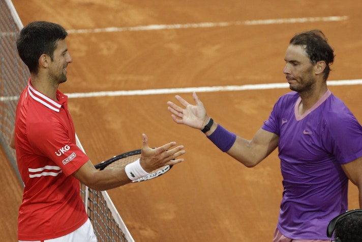 Rafael Nadal și Novak Djokovic