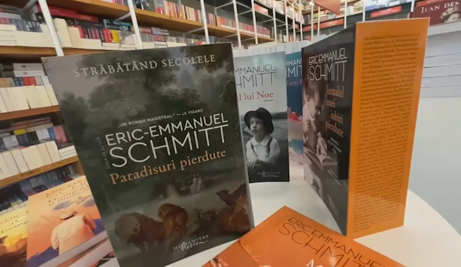 Eric-Emmanuel Schmitt, autor cărți.