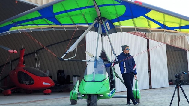 Reem Al Kuthairi, prima femeie pilot de sporturi aeriene din Orientul Mijlociu
