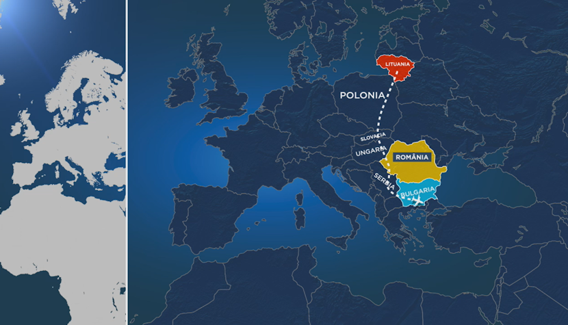 Avion neidentificat a trecut prin șase țări NATO