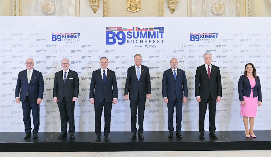 Klaus Iohannis si alti lideri la summitul B9