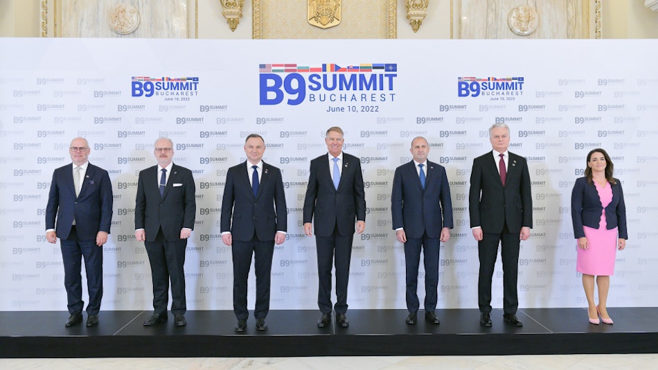 Klaus Iohannis si alti lideri la summitul B9