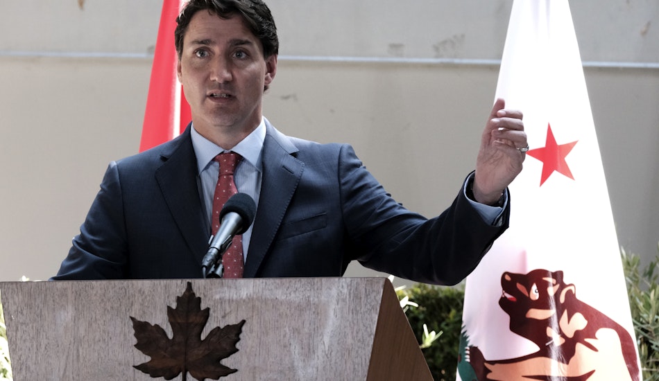 Premierul canadian Justin Trudeau