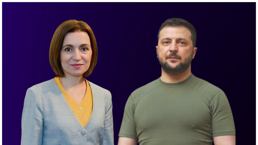 maia sandu, volodimir zelenski
