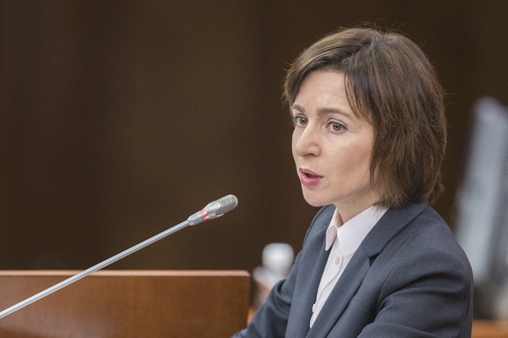 Maia Sandu, discurs în Parlamentul Republicii Moldova 