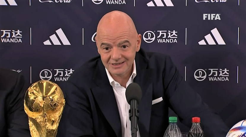 Fifa președinte, Gianni Infantino.