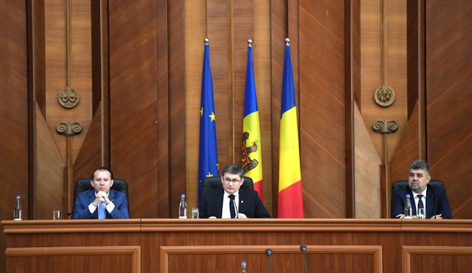Parlamentul Republicii Moldova, semnarea declarației comune