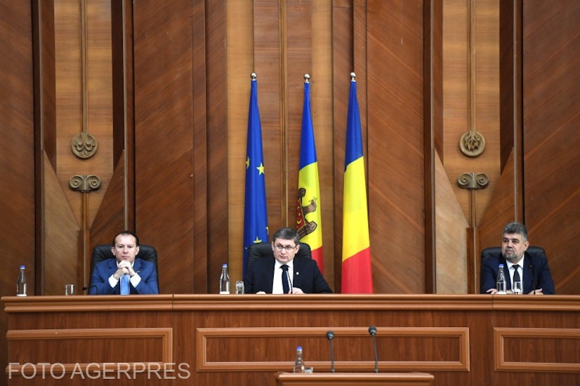Parlamentul Republicii Moldova, semnarea declarației comune