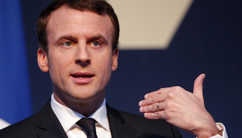 Alegeri Franța, Emmanuel Macron 