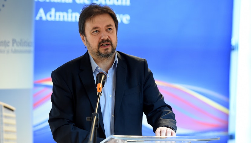 Politologul Cristian Pîrvulescu. Cristian Pîrvulescu