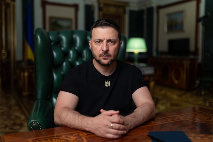 Volodimir Zelenski, președintele Ucrainei
