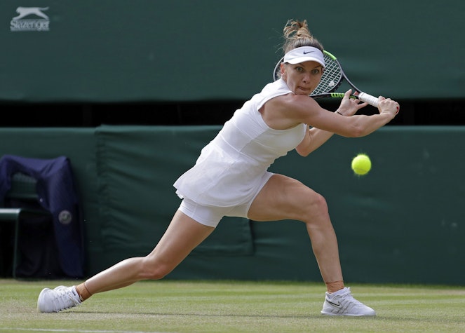Simona Halep la Wimbledon