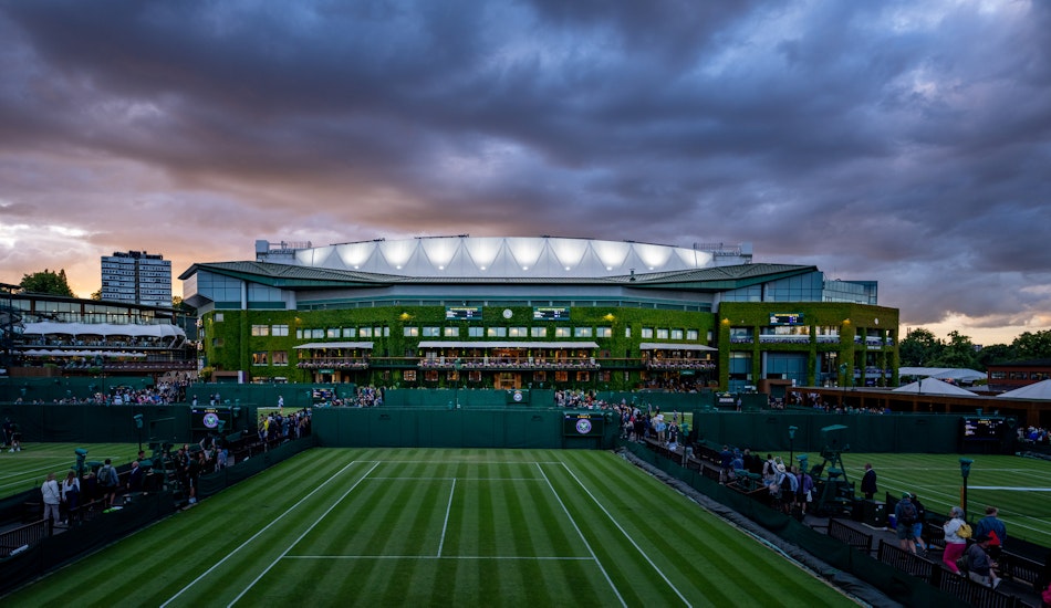 teren tenis Wimbledon.