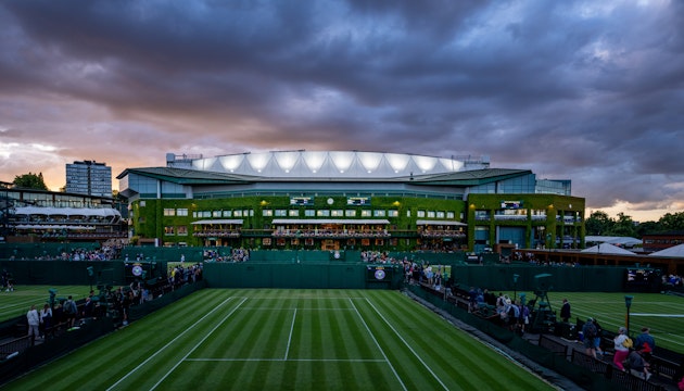 teren tenis Wimbledon.