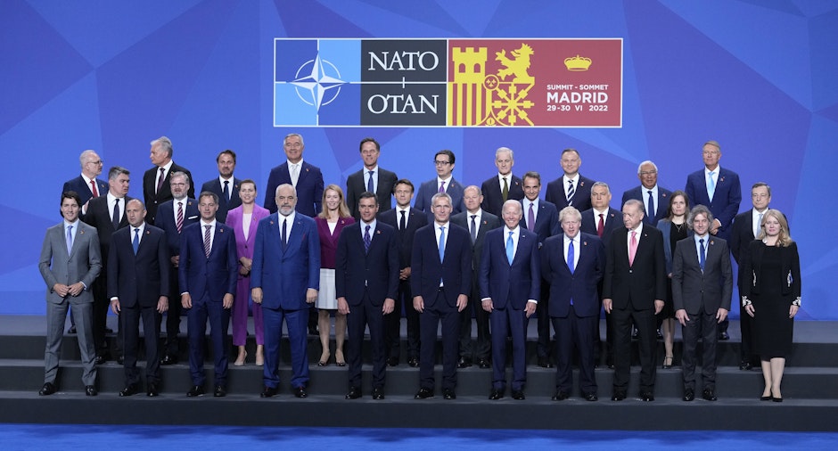 NATO Summit Madrid 2022 Iohannis Biden