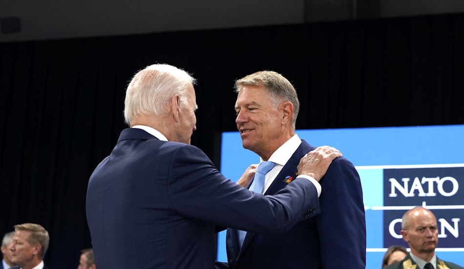 Joe Biden și Klaus Iohannis
