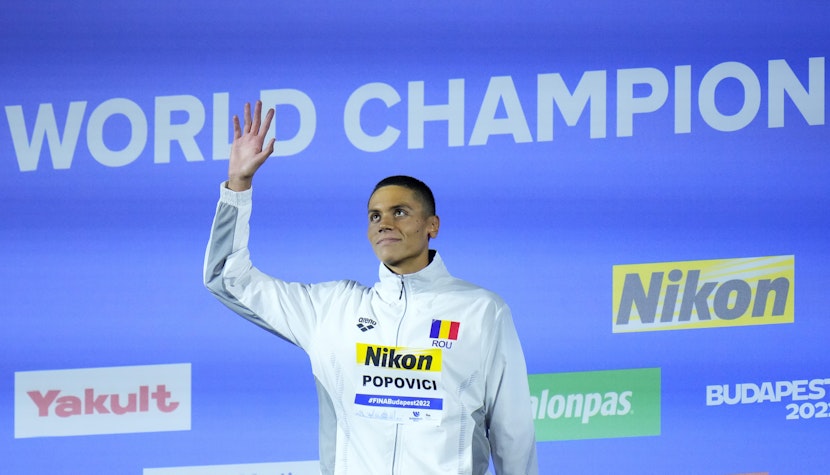 David Popovici, protagonistul Campionatelor Europene de înot pentru juniori, de la Otopeni David Popovici