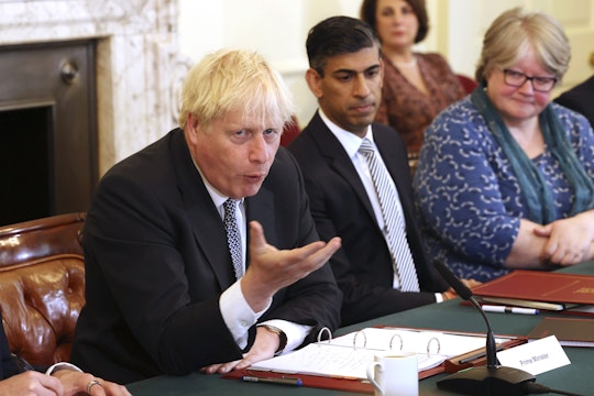 Boris Johnson și Rishi Sunak 