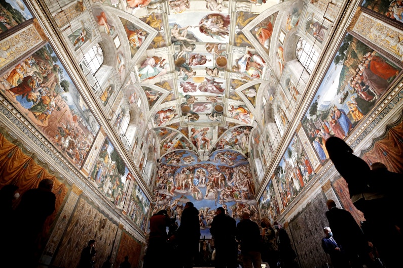 Capela Sixtină din Muzeul Vaticanului