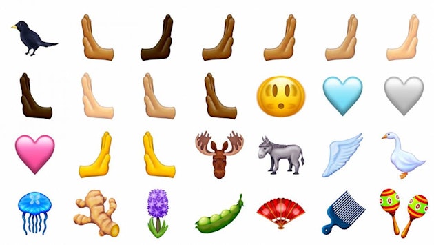 Noua listă cuprinde 31 de emoticoane în total