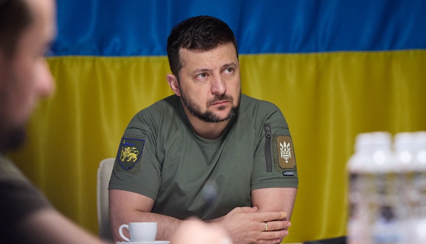 Volodimir Zelenski, președintele Ucrainei volodimir zelenski
