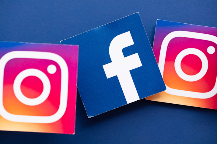 instagram si facebook