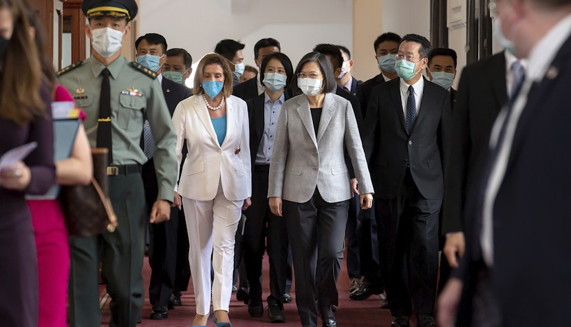 Nancy Pelosi și Tsai Ing-wen