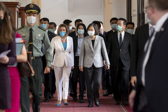 Nancy Pelosi și Tsai Ing-wen