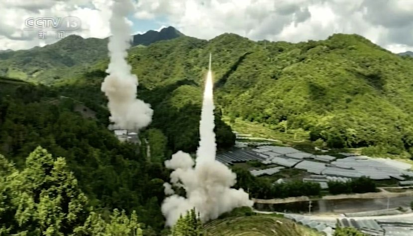 Rachetele lansate de China au căzut în zona economică exclusivă a Japoniei