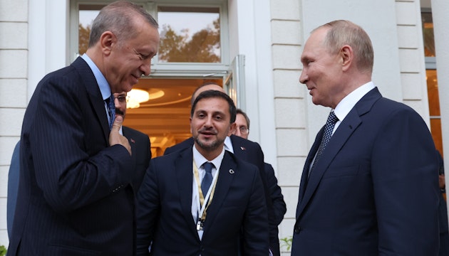 Recep Erdogan si Vladimir Putin