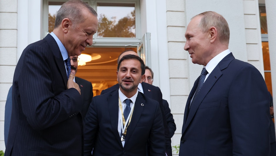 Recep Erdogan si Vladimir Putin