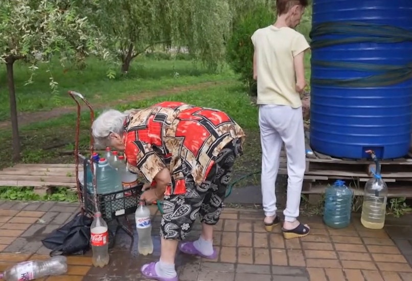 Razboi Ucraina, criza apa