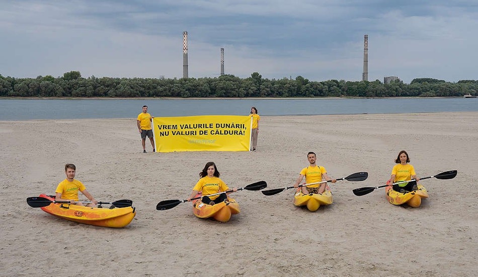 protest caiace Dunăre