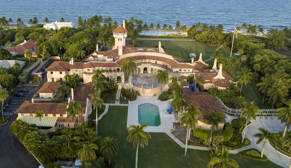 reședința lui Donald Trump din Mar a Lago, Florida